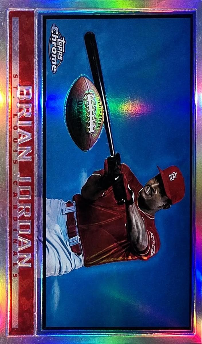 Brian Jordan 1998 topps Topps Chrome
