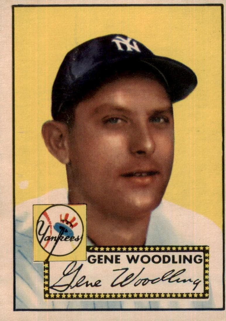 Gene Woodling 1952 topps Topps