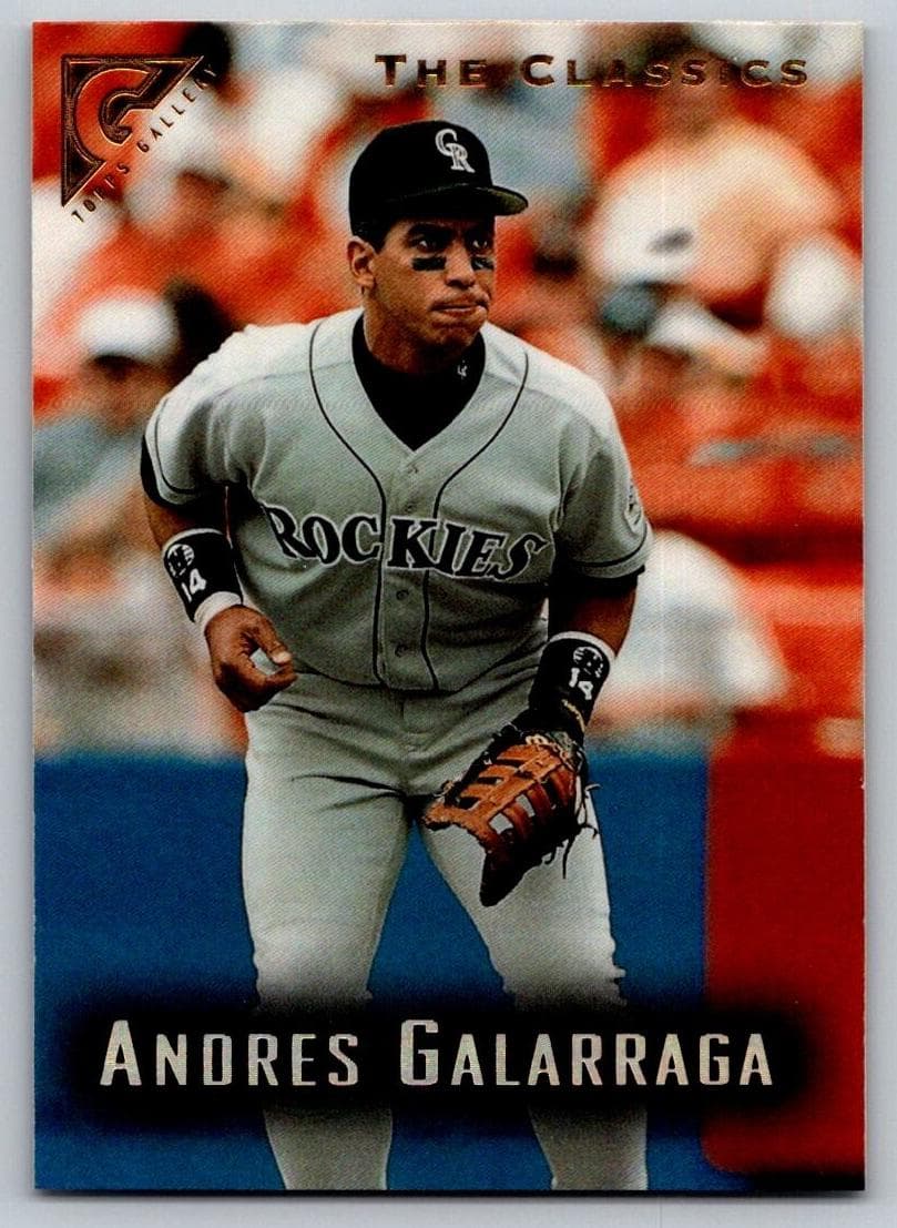 Andres Galarraga 1996 topps