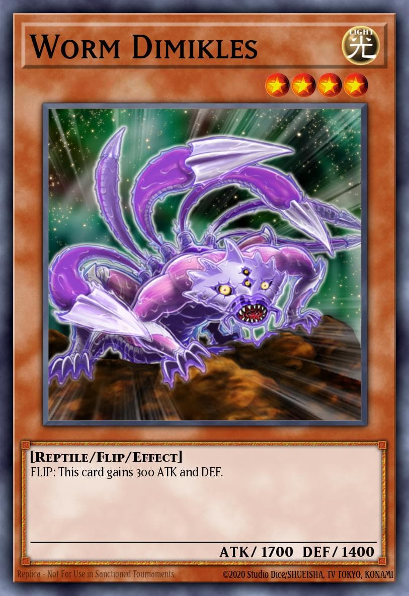 Worm Dimikles 2009 Yu-Gi-Oh! Hidden Arsenal