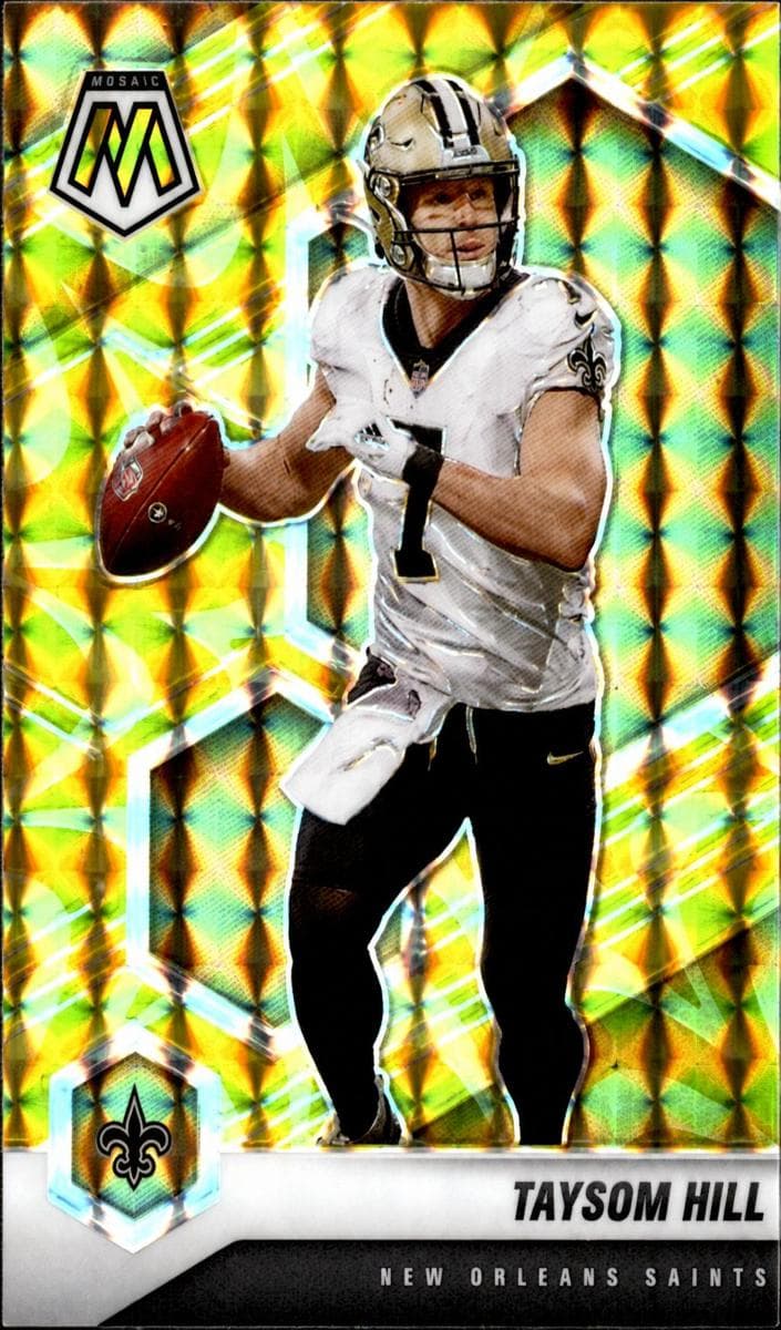 Taysom Hill 2021 panini Panini Mosaic