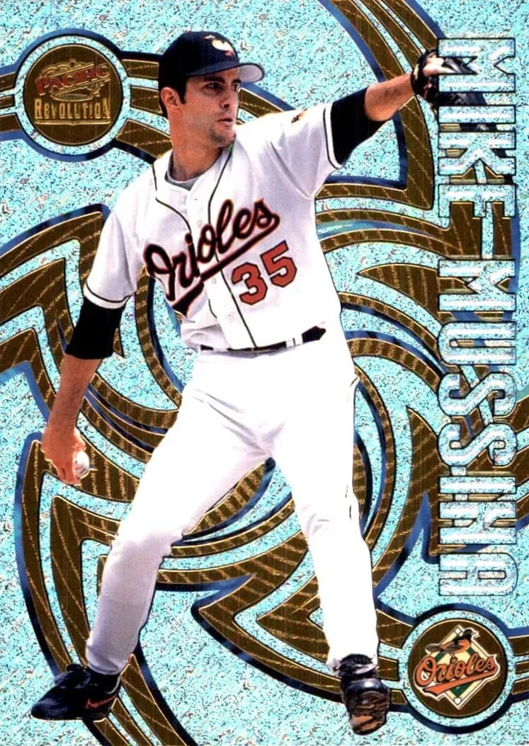 Mike Mussina 1998 panini Pacific Revolution