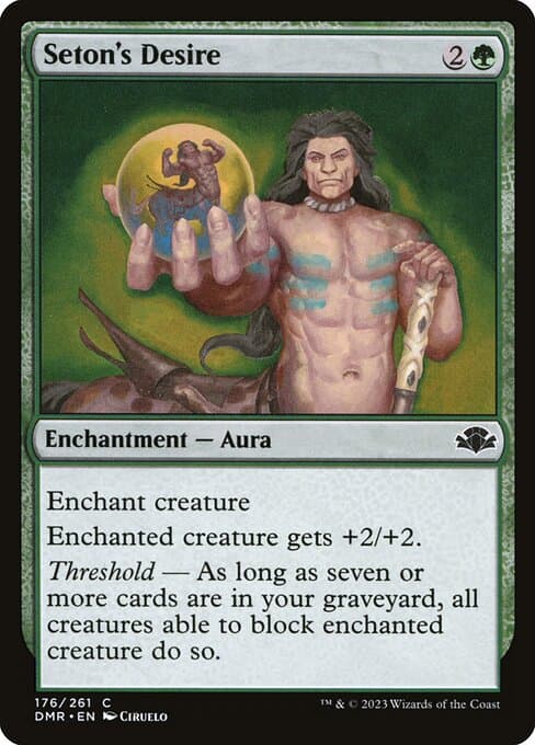 Seton's Desire 2023 Magic: The Gathering Dominaria Remastered