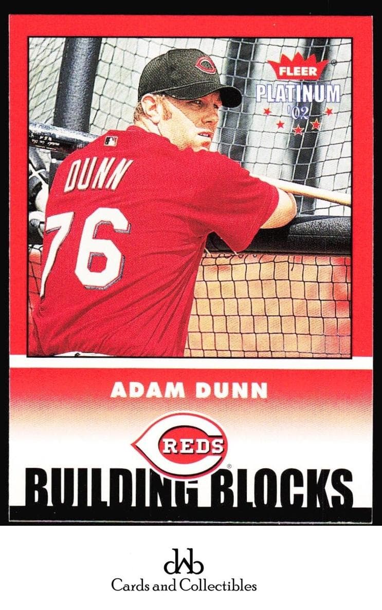 Adam Dunn 2002 fleer Fleer Platinum