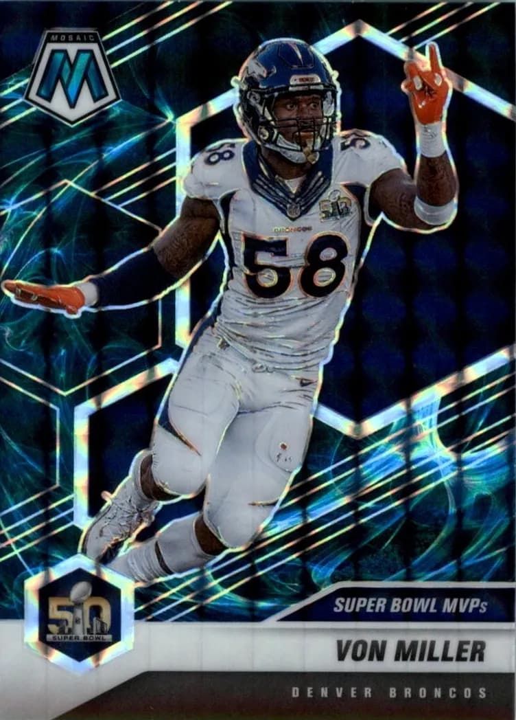Von Miller 2021 panini Panini Mosaic