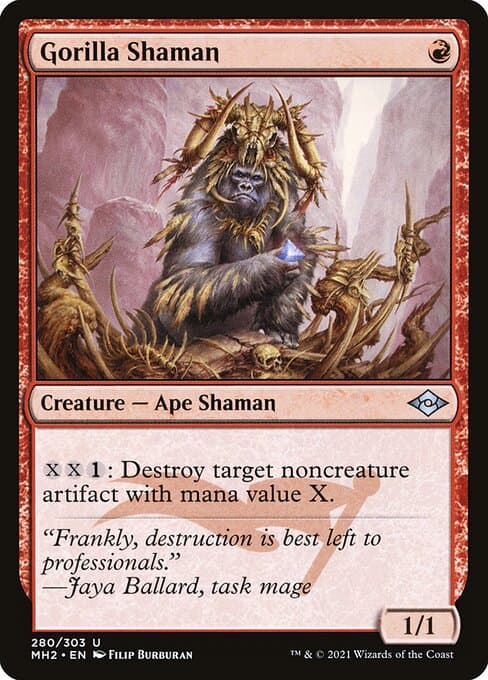 Gorilla Shaman 2021 Magic: The Gathering Modern Horizons 2