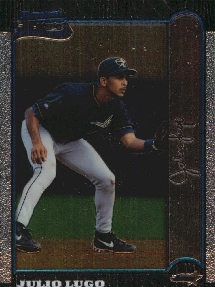 Julio Lugo 1999 bowman Bowman Chrome