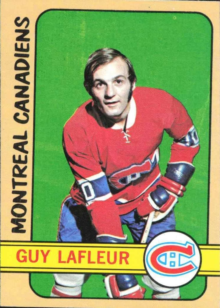 Guy Lafleur 1972 topps Topps