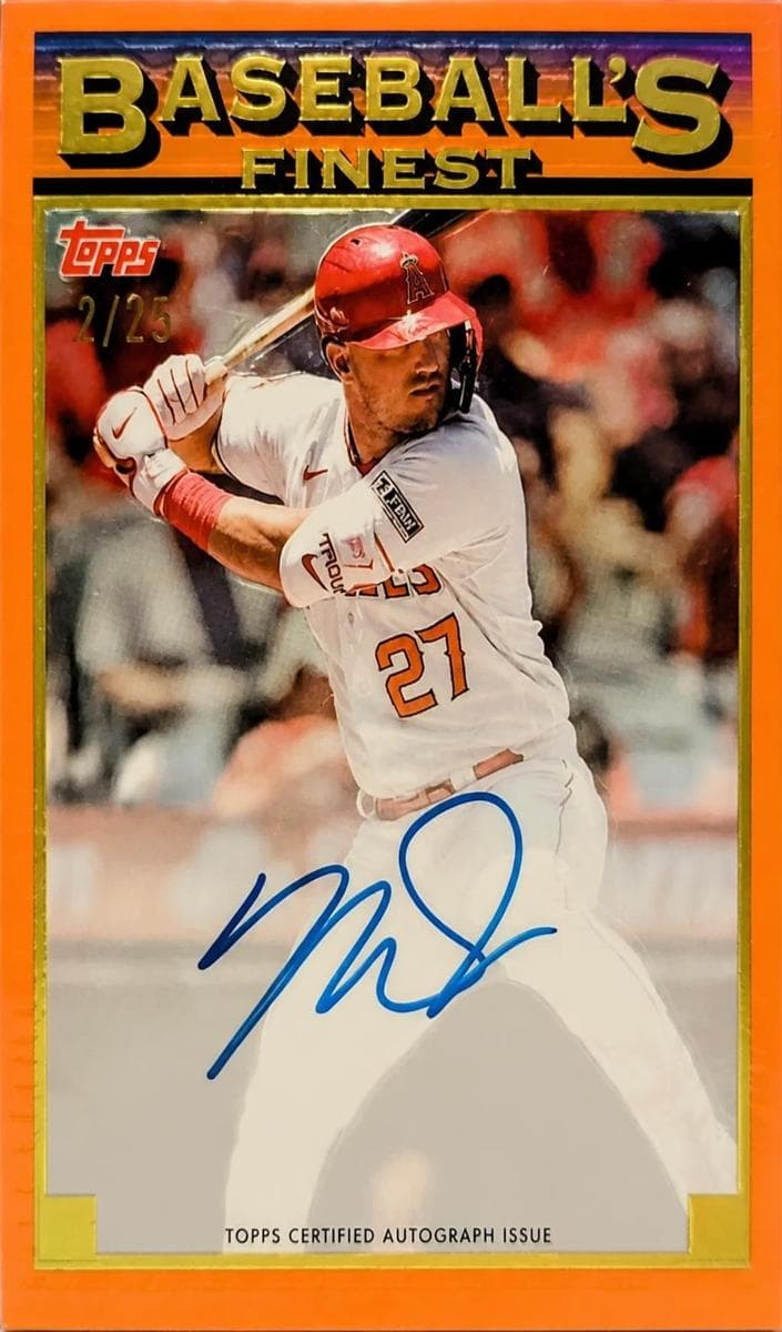 Mike Trout 2024 unknown Finest