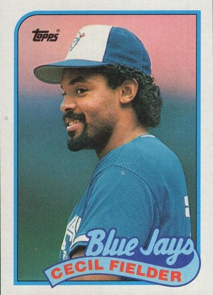 Cecil Fielder 1989 topps