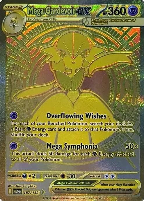 Mega Gardevoir ex #187