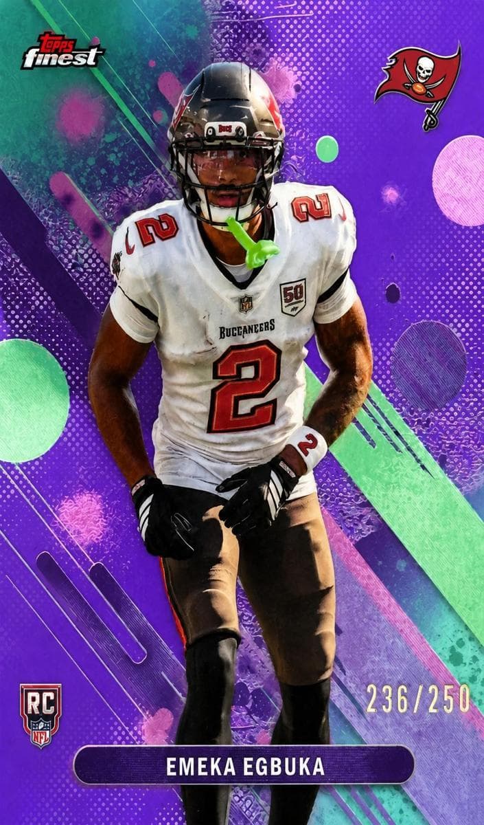 Emeka Egbuka 2025 panini Panini Prizm Draft Picks