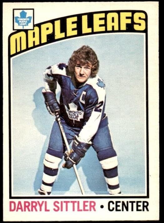Darryl Sittler 1976 topps O-Pee-Chee