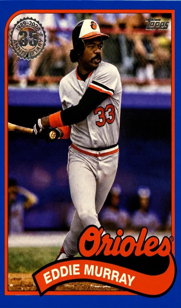 Eddie Murray 2024 topps Topps Update