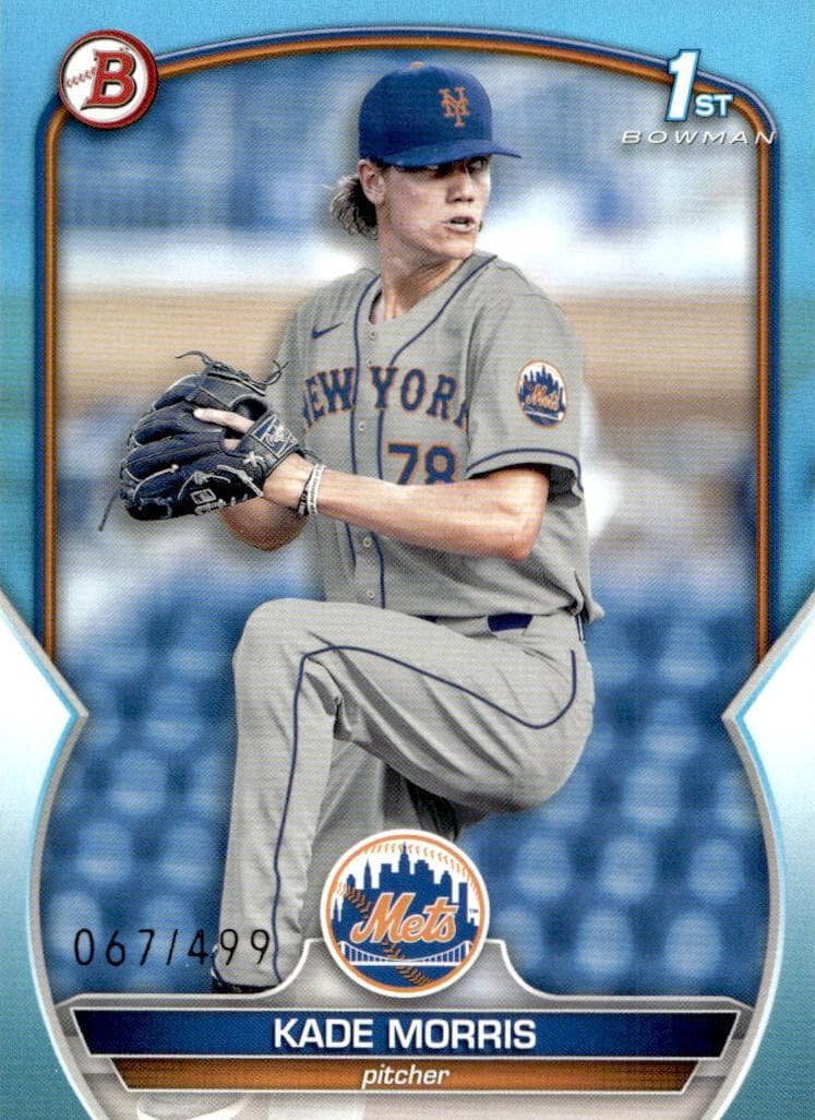 Kade Morris trading card