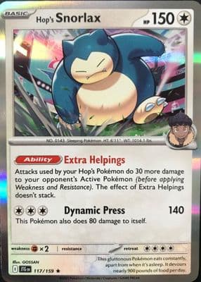 Hop's Snorlax 2025 Pokemon Journey Together Gamestop