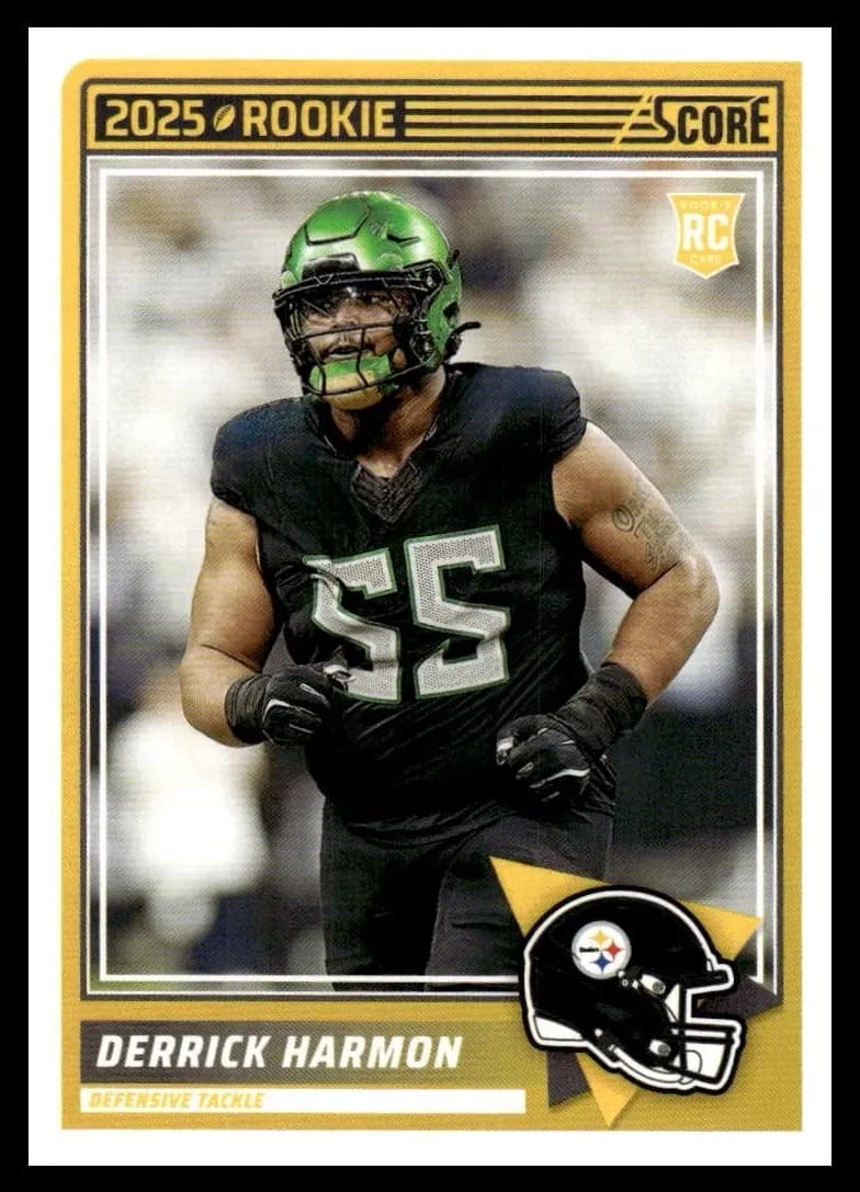 Derrick Harmon 2025 panini Panini Score