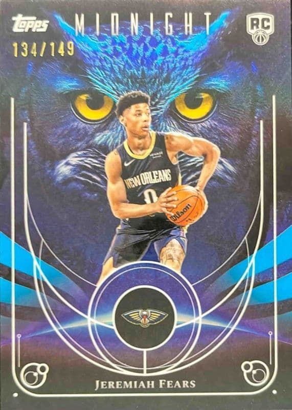 Jeremiah Fears trading card