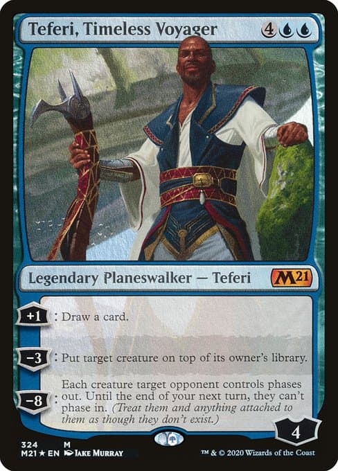 Teferi, Timeless Voyager 2020 Magic: The Gathering Core Set 2021