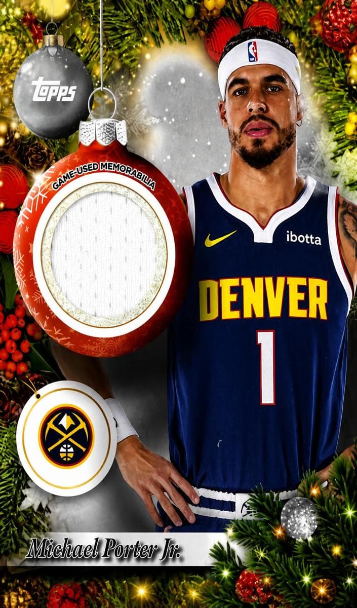 Michael Porter Jr. 2025 topps Topps Holiday