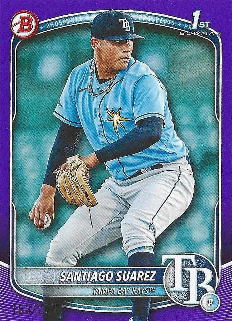 Santiago Suarez trading card