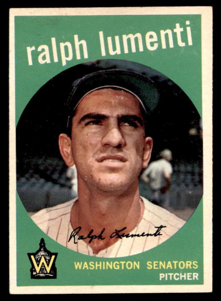 Ralph Lumenti 1959 topps Topps