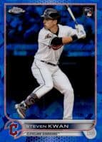 Steven Kwan 2022 topps Topps Update Gold