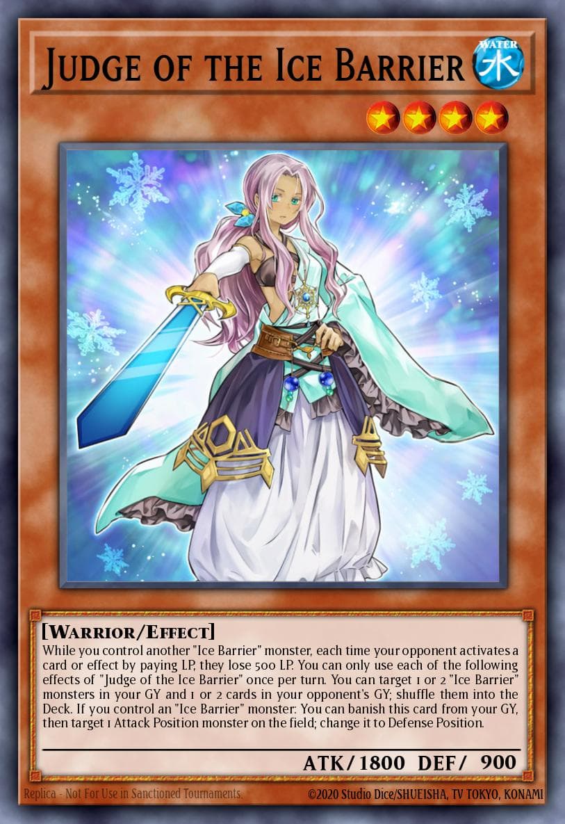 Judge of the Ice Barrier #LIOV-EN020