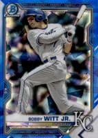 Bobby Witt Jr. 2021 bowman