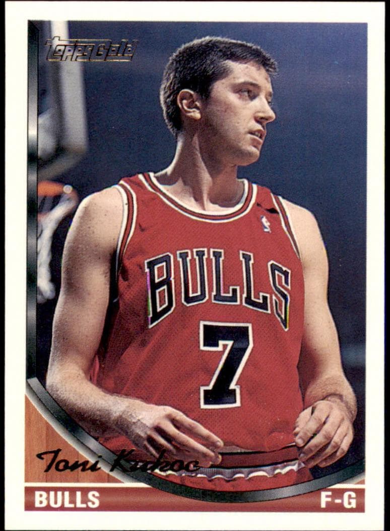 Toni Kukoc 1993 topps Topps