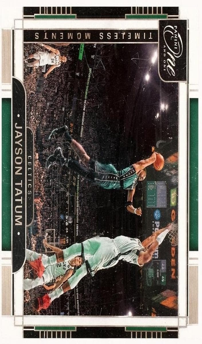 Jayson Tatum 2023 panini One And One