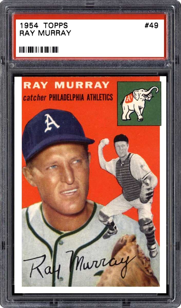 Ray Murray 1954 topps Topps Canadian