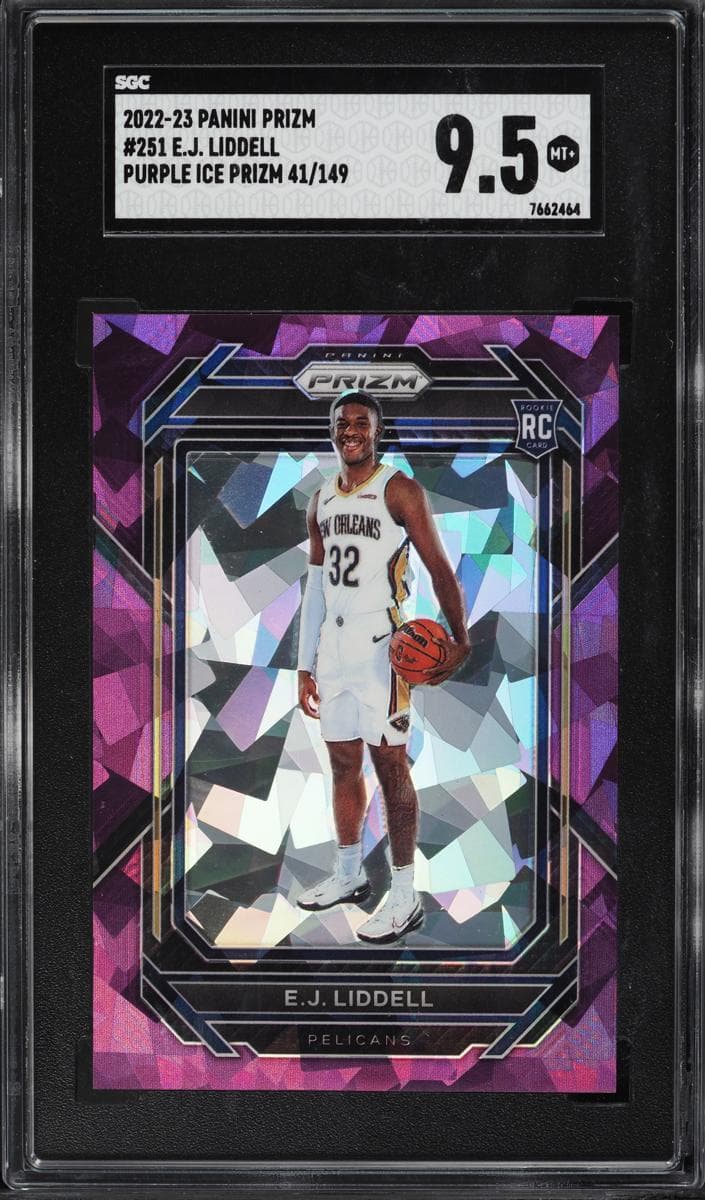 E.J. Liddell 2022 panini Panini Prizm