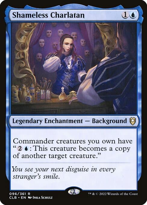 Shameless Charlatan 2022 Magic: The Gathering Commander Legends: Battle for Baldur's Gate