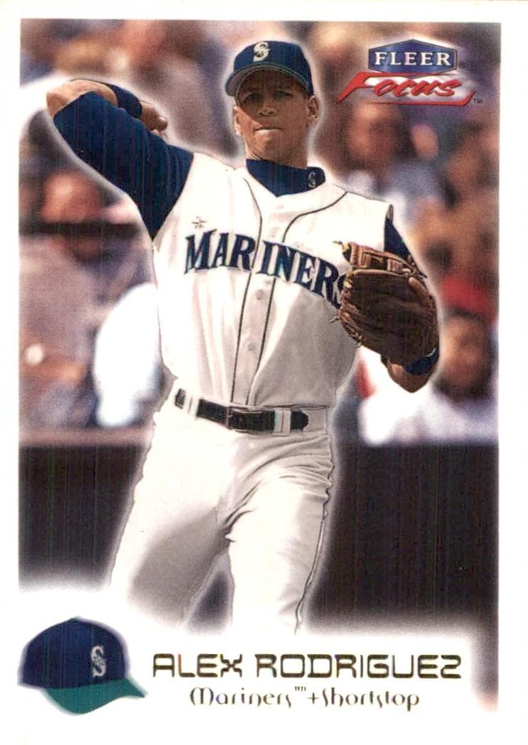 Alex Rodriguez 2000 fleer