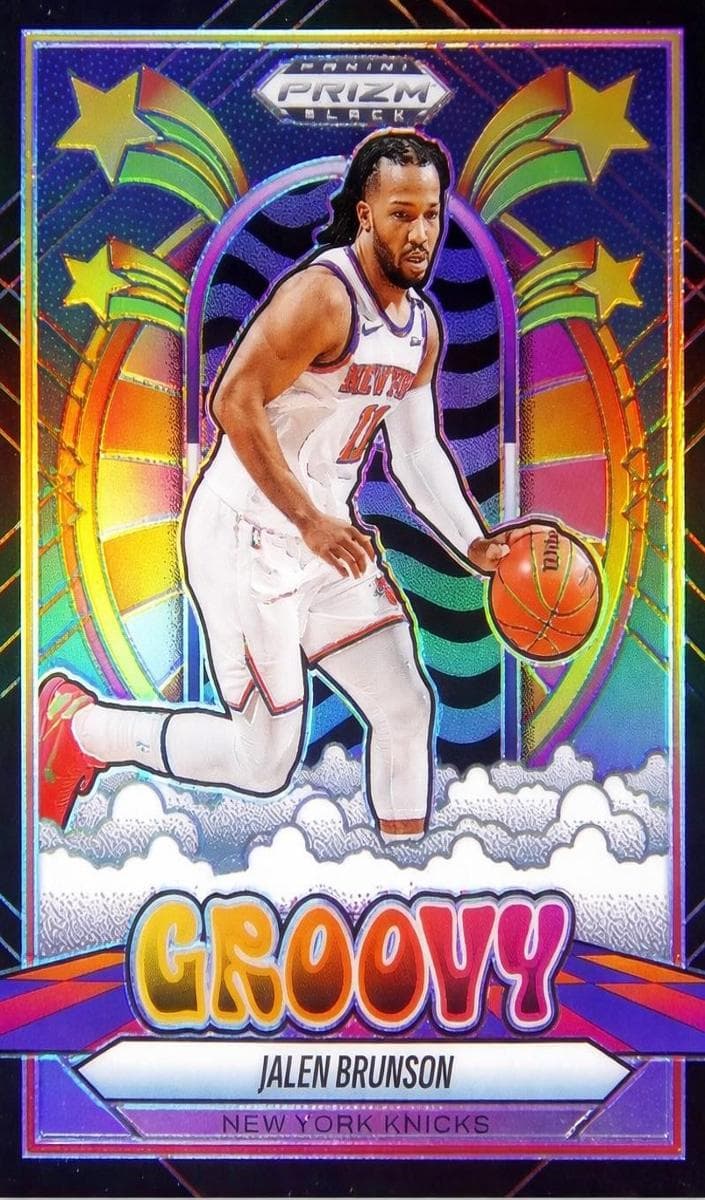 Jalen Brunson 2024 panini Panini Prizm Black
