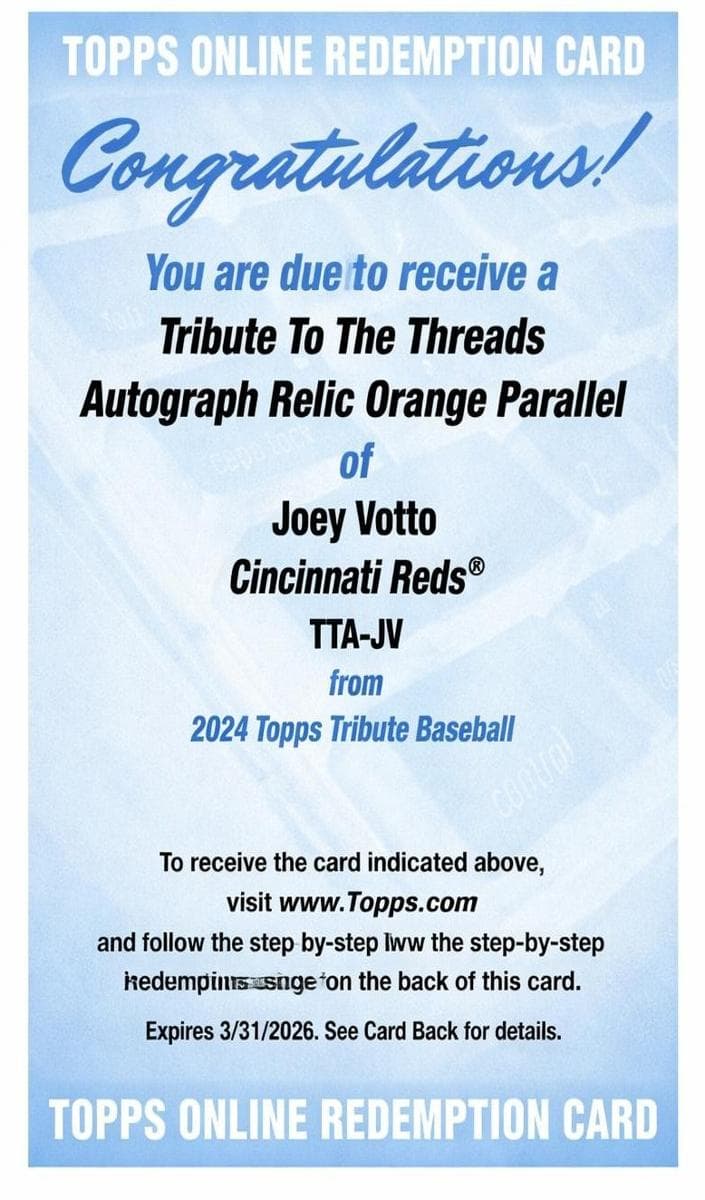 Joey Votto #TTTA-JV
