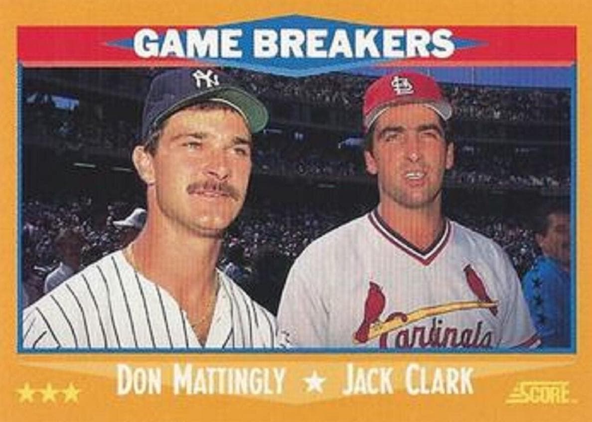 Don Mattingly / Jack Clark #650