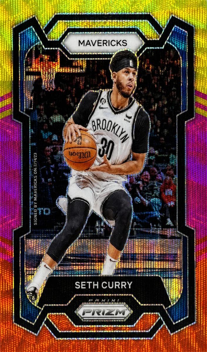 Seth Curry 2023 panini Prizm Basketball Multi Wave