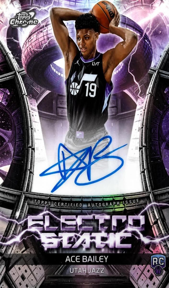Ace Bailey 2025 topps Topps Cosmic Chrome