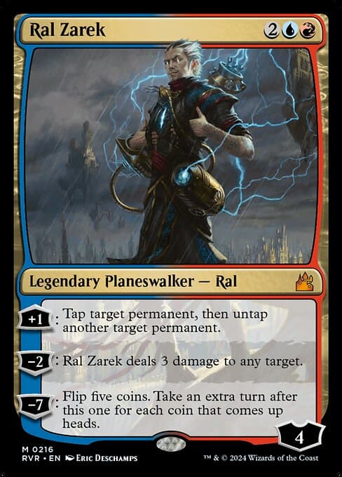 Ral Zarek 2019 Magic: The Gathering Commander 2019