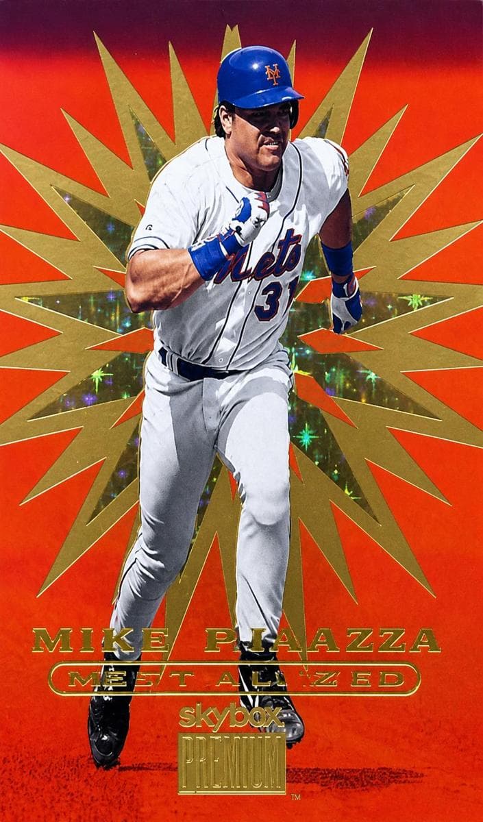 Mike Piazza 1999 fleer SkyBox Premium