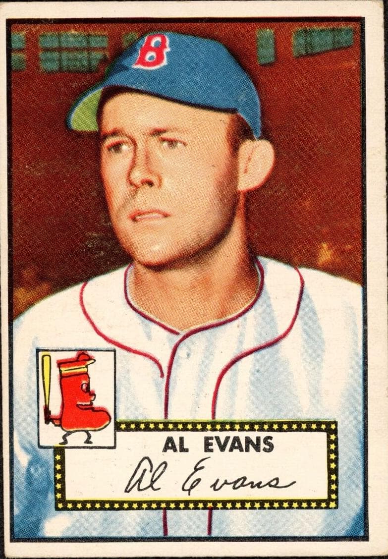 Al Evans 1952 topps Topps