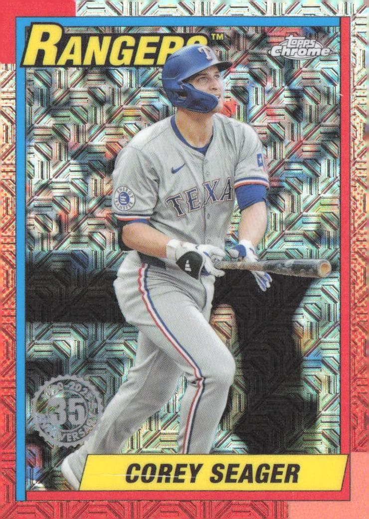 Corey Seager 2025 topps Topps