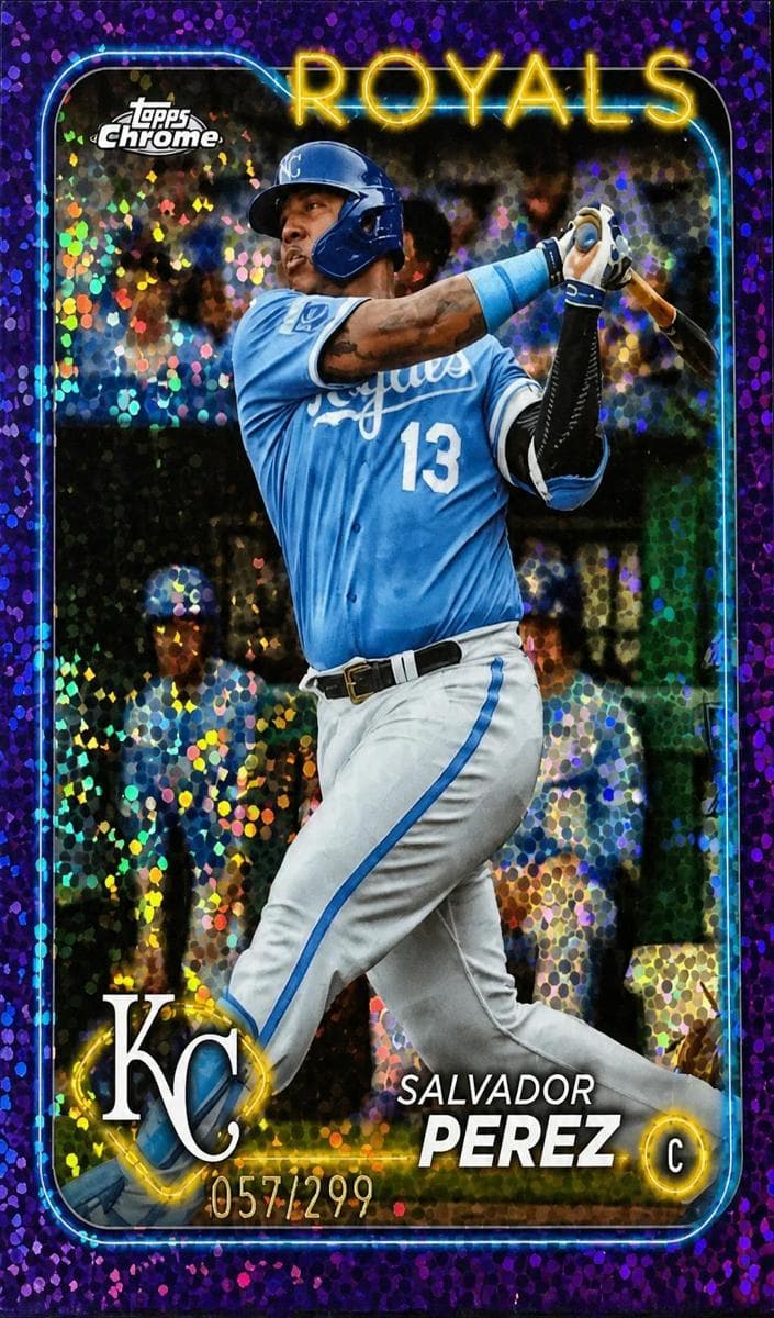 Salvador Perez 2024 topps Topps Chrome