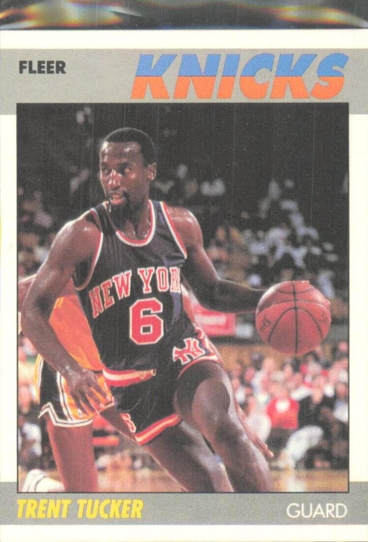 Trent Tucker trading card