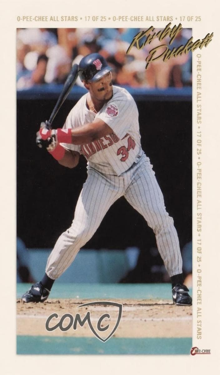 Kirby Puckett 1994 topps O-Pee-Chee