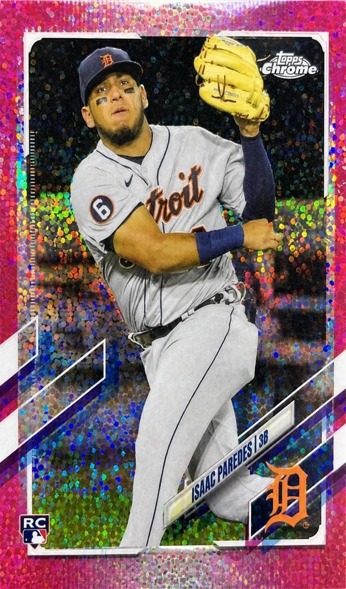 Isaac Paredes 2021 topps Topps Chrome