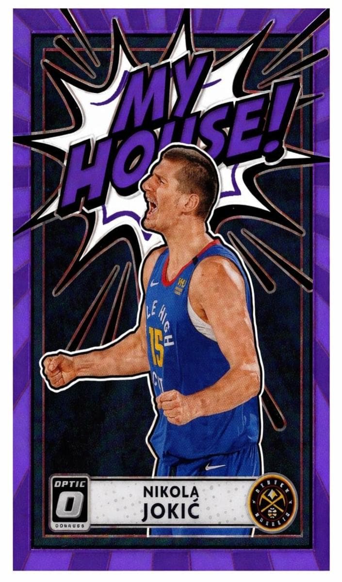 Nikola Jokic 2020 panini Donruss Optic