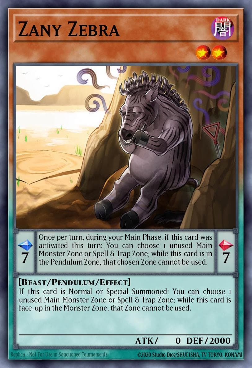 Zany Zebra #SD31-JP022